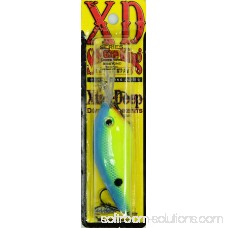 Strike King KVD 6 Xtradp Crankbait, Powder Blue/Black Chartreuse 550647991